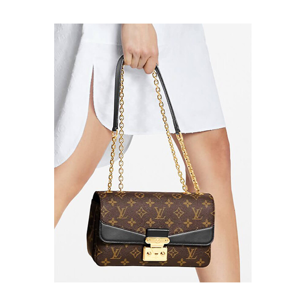 Túi Xách LV Super Marceau Black And Caramel